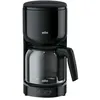 Image de Cafetière - BRAUN - PurEase KF 3120 BK - 10 tasses - Filtre - 1000 Watt - Noir