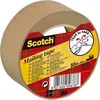 Image de Ruban adhésif demballage - SCOTCH - P5050 - Papier Marron - 50mm x 50m - Colle forte
