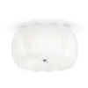 Image de Plafonnier - IDEAL LUX - OVALINO - 5 ampoules E27 - Verre blanc - Intérieur - Design contemporain