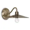 Image de Applique murale CANTINA Laiton vieilli 1x40W - IDEAL LUX - 112626
