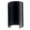 Image de Applique murale extérieure - IDEAL LUX - APOLLO - Noir - 2x3W - Jardin