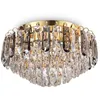 Image de Plafonnier - Ideal Lux - 241296MAGNOLIA PL7 - Métal doré - Cristal taillé - Ø 45 cm