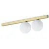 Image de Plafonnier - Ideal Lux BINOMIO - 2 Lumières - Laiton - IP20 - 557 cm
