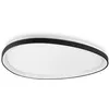 Image de Semi-Plafonnier LED - IDEAL - GEMINI - 81 cm - 5400 Lm - 3000K - Noir