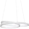 Image de Ideal lux oz suspension led intégrée blanche 4350 lm 3000 k