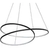 Image de Ideal lux oz suspension led intégrée noire 8300 lm 3000 k