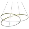 Image de Ideal lux oz suspension led intégrée en laiton, 8300 lm, 3000 k