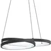 Image de Ideal lux oz suspension led intégrée noire 4350 lm 3000 k