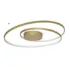Image de Ideal lux oz plafonnier semi-encastré led intégré, laiton, 6100 lm, 3000 k