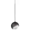 Image de Ideal lux bloom suspension globe 12 cm noire 1x g9