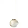 Image de Ideal lux bloom suspension globe en laiton de 12 cm, 1 x e27