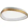 Image de Ideal lux gemini plafonnier semi-encastré led intégré en laiton 2950 lm 4000 k