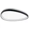 Image de Ideal lux gemini plafonnier semi-encastré led intégré noir 3550 lm 4000 k