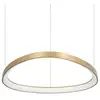 Image de Ideal lux gemini suspension led intégrée en laiton 5400 lm 4000 k