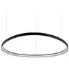 Image de Ideal lux gemini suspension led intégrée noire 9100 lm 4000 k