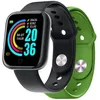 Image de Montre intelligente Celly TRAINERBEATGN Noir Vert