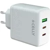 Image de Celly Tc3gan65wevowh Chargeur D'appareils Mobiles Smartphone, Tablette Blanc Secteur Charge Rapide Intérieure
