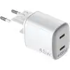 Image de Celly Uptc2usbc45wwh Caricabatterie Per Dispositivi Mobili Universale Bianco Ac Ricarica Rapida Interno