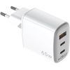 Image de Celly Uptc1usb2usbc65 Chargeur D'appareils Mobiles Smartphone, Tablette, Téléphone Blanc Usb Intérieure