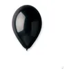 Image de 50 BALLONS LATEX MÉTALLISÉS NOIR BIO 30CM