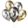 Image de 5 BALLONS BIO SHINY NOMBRE 40 33CM MULTICOLORE