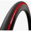 Image de Pneu Vittoria Rubino 700x28 pliable noir rouge