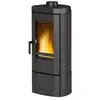 Image de Nordica extraflame - poêle à bois fonte 6.6kw noir antracite candylean - CANDYLEAN
