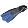 Image de Cressi Palau SAF - Palmes courtes réglables Bleu / Light Blue pour natation PMT et sports aquatiques