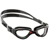 Image de Lunettes de natation Cressi Flash noir avec verres transparents