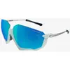 Image de Lunettes Scicon Aerojet Titanium gris avec lentille multimirroir bleu