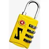 Image de Cadenas à bagages Scicon TSA jaune