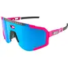 Image de Lunettes Scicon Aeroscope roses avec lentille multivision bleue
