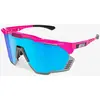 Image de Lunettes Scicon Aeroshade Kunken rose gris avec verres multi-miroirs bleus