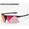 Image de Lunettes Scicon Aerobeam Titanium noir mat avec verres photochromiques rouge miroir