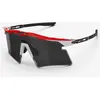 Image de Lunettes Scicon Aeroshade 2.0 Titanium blanc rouge avec verres à effet miroir noir