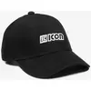 Image de Casquette Scicon Baseball noire avec logo.