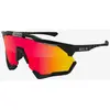 Image de Lunettes Scicon Aeroshade XL noir brillant avec verres à effet miroir SCN-PP rouge