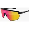 Image de Lunettes Scicon Aerowing noir brillant avec verre à effet miroir SCN-PP rouge