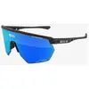 Image de Lunettes Scicon Aerowing noir carbone mat avec verres à effet miroir SCN-PP bleu