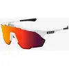 Image de Lunettes Scicon Aeroshade Kunken blanc avec verres multimirroir rouge