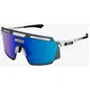 Image de Lunettes Scicon Aerowatt Crystal blanc avec verre multi-miroir bleu
