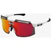 Image de Lunettes Scicon Aerowatt Foza blanc avec verre multi-miroir orange rouge