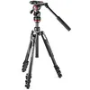Image de Manfrotto Befree Live Alu Kit, fermeture par serrage avec tête vidéo fluide