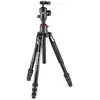 Image de Trépied De Voyage Befree Gt Xpro Aluminium Noir/ Rouge 43 Cm Manfrotto