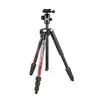 Image de Manfrotto Element Mii Trépied Caméras Numériques 3 Pieds Noir, Rouge