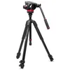 Image de Manfrotto 055XPRO Kit trépied vidéo en aluminium avec rotule fluide 502 3 sections