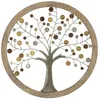 Image de Panneau décoratif 3D en métal et bois multicolore 59x180 cm