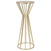 Image de Table D'appoint Design "vienna" 100cm Or