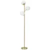 Image de Lampadaire 3 Sphères Glamy Luci 190cm Blanc & Or
