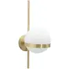 Image de Applique Murale Sphère "glamy Circle" 40cm Blanc & Or